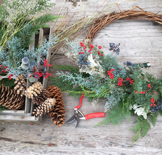 Evergreen Wreath Workshop 1pm to 3pm