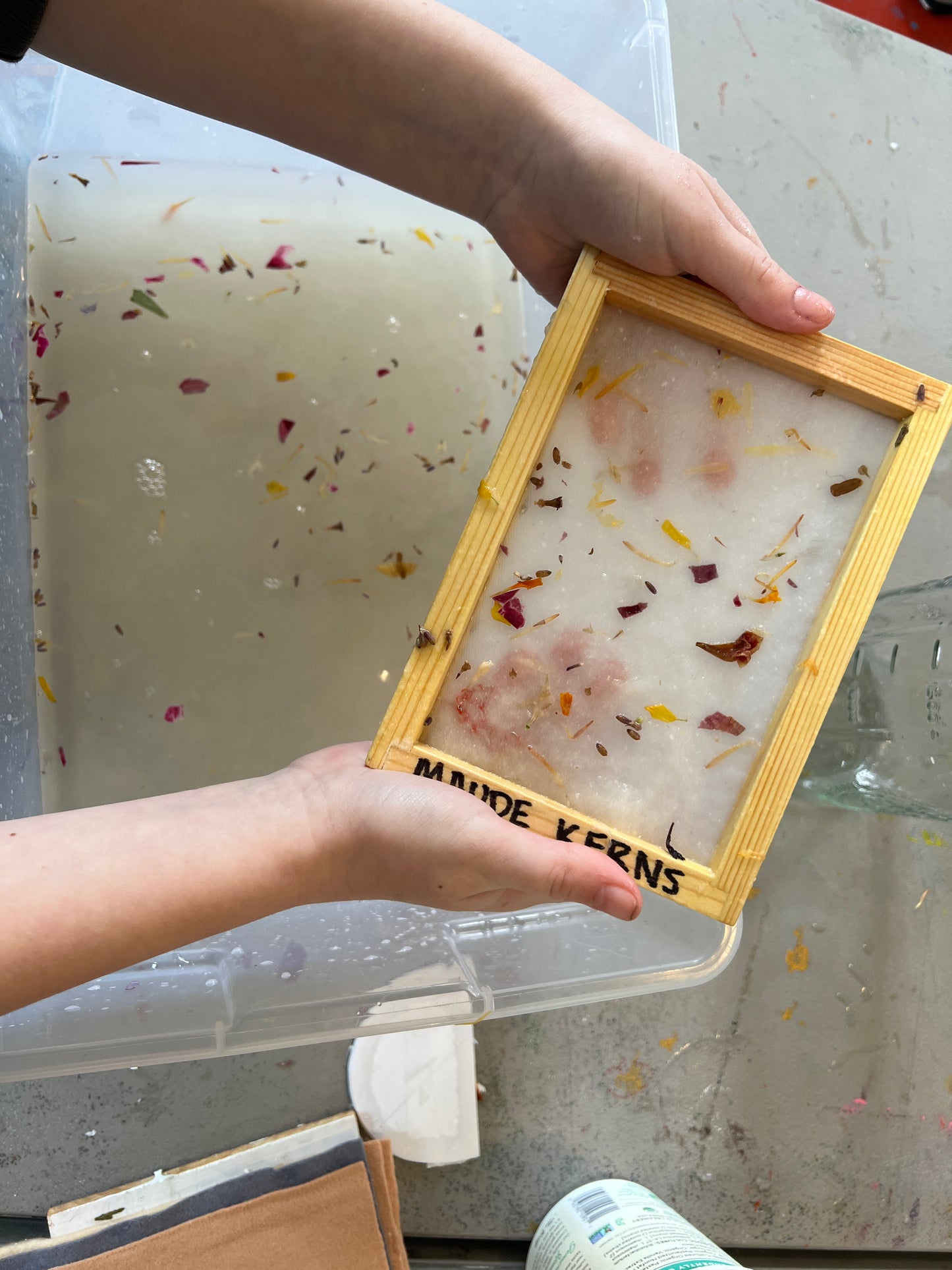 Paper-Making with Botanicals