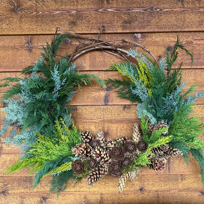 Evergreen Wreath Workshop 1pm to 3pm